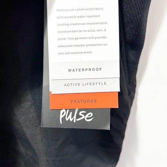 Pulse New Snow Pants Snow Bib Size 7/8 Black NWT Waterproof - Picture 6 of 11